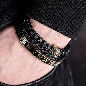 Pulsera Skull Gold