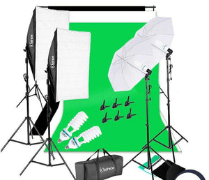 Kit de fondos Softbox parasoles