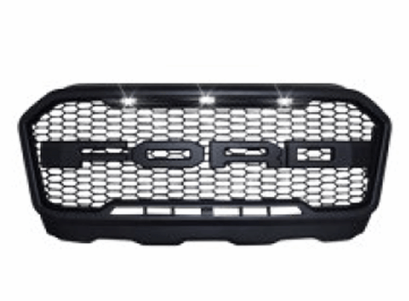 Grill Ford Ranger 2016 2019 Tipo Raptor Con Led