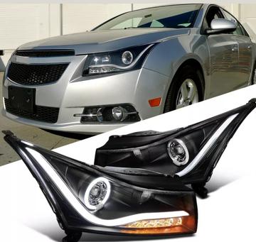 Faros Chevrolet Cruze 2011-2014 Black