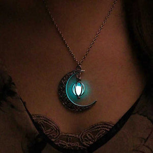 Collar Luminoso Moon Neo Gothic