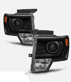 Faros Ford F150 2009 2014 FX4 Black Tuning