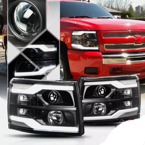 Chevy Silverado 2007 2013 faros