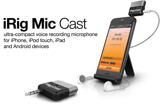 Microfono  iRig MIC Cast IPhone/iPod Touch/iPad