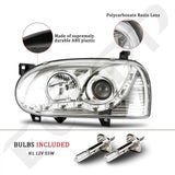 Faros 93-98 Volkswagen Golf headlight angel eye