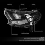 Faros 19-21 Ford Ranger Xl Xlt