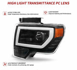 Ford F150 2009 2014 Led Tube Drl