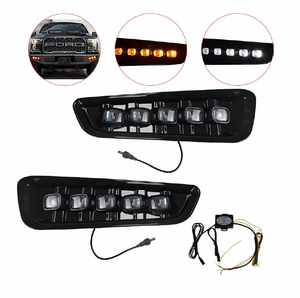 Ford F150 2015 2018 Neblineros Led Blanco Ambar