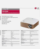 LG MiniBeam PH150G wifi bluetooth hdmi