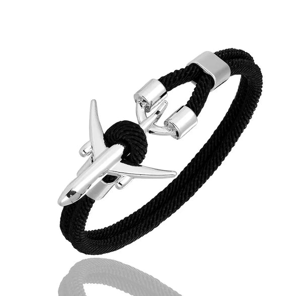 Pulsera Piloto avion black