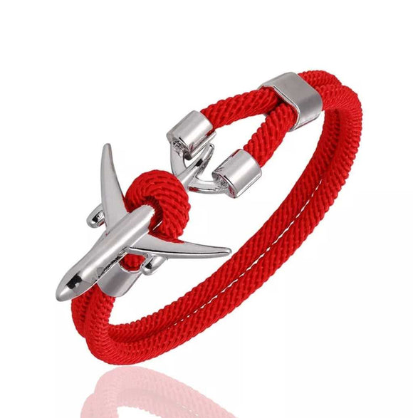 Pulsera Piloto avion red