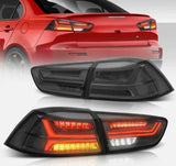 Guias Traseras 08-17 Mitsubishi Lancer EVO