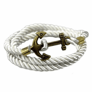 Pulsera Ancla Blanca