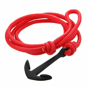 Pulsera Roja Negra Piola