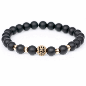 Pulsera Negra bolas